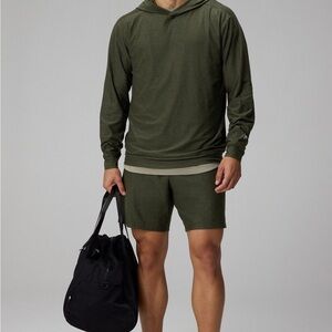 Fabletics dark olive Hoodie